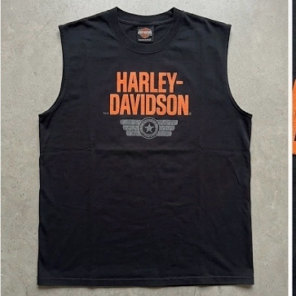Rare Vintage Harley-Davidson Cancun, Mexico Muscle Shirt XL